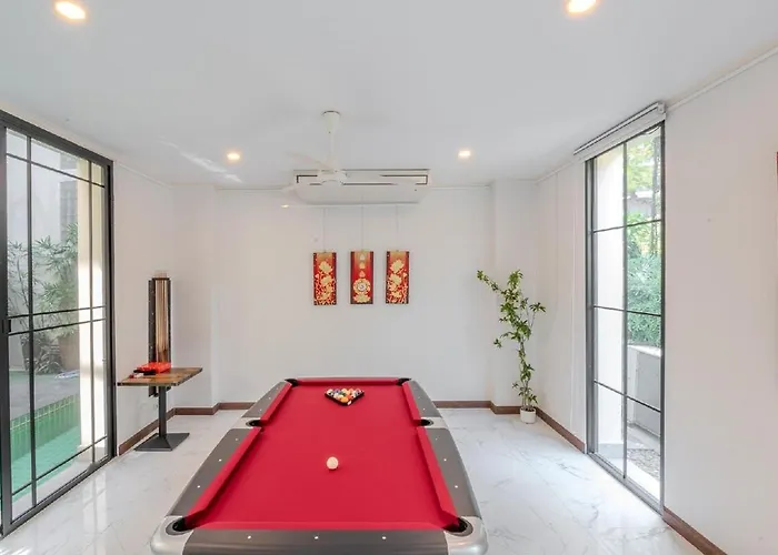 Apartamento Sukumvit Pool 5br 5-7min-walk To Thonglor Sky Train Bangkok